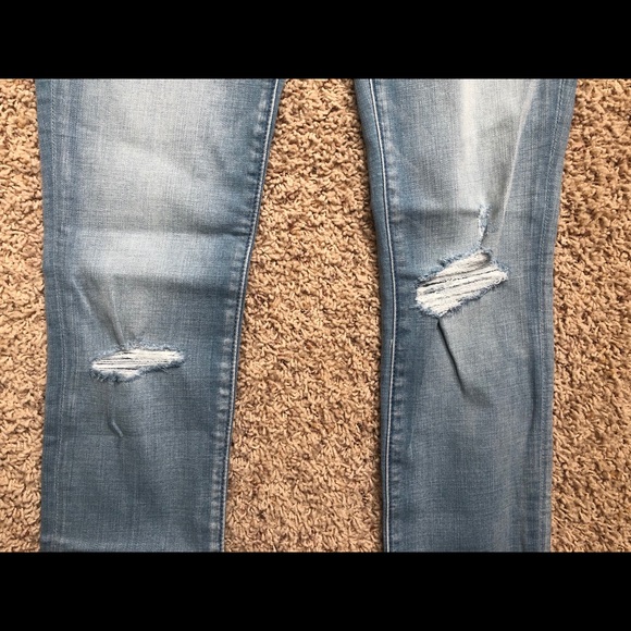 Abercrombie 00R Super Skinny Destroyed Jean - Picture 5 of 8